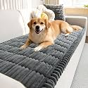 2027 Paw Baby Couch Cover, Ultra-Soft Paw Couch Protector (Dark Gray,28 x 48 in)