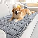 2027 Paw Baby Couch Cover, Ultra-Soft Paw Couch Protector (Light Gray,28 x 83 in)