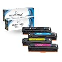 204A Toner Cartridge Compatible for Color LJ Printers M154, MFP M180, MFP M181 (204A - 4 Color Combo)