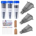 Fadoub 205Pcs Needle Felting Starter Kits,150Pcs Wool Felting Needles