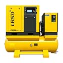 20HP Combined Rotary Screw Air Compressor VSD with Dryer & 120-Gal Tank | 80.16CFM, 116 PSI, 230V 3-Phase – Industrial Grade,Model LF20