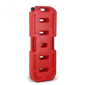 20l slim fuel tank - red petroldieselwater safe heavy-duty abs emergency fuel amp water storage for off-road truck car motorcycle boat