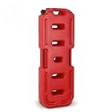 20L Slim Fuel Tank - Red, Petrol/Diesel/Water Safe, Heavy-Duty ABS. Emergency Fuel & Water Storage for Off-Road, Truck, Car, Motorcycle, Boat