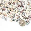 20lb 1/8-3/8inch Aquarium Gravel Fish Tank Gravel Small Rocks for Indoor Plants Decorative Rocks Pea Gravel for Plants Mixed Color Colorful Rocks for Vases Rocks for Crafts