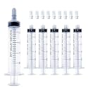 20mL Luer Lock Syringe (No Needle) - Sterile, Individually Wrapped - Pack of 20, Accurate Liquid Measurement, Leak-Proof Design