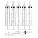 20ml Luer Lock Syringe without Needle - 20cc Plastic Syringes, Sterile, Individually Sealed, Pack of 10