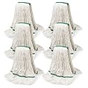 20oz Heavy Mop Replace Head, 6 Pack Commerical Replacement Mop，mop Head Replacement，Reusable Mop Head Refills-Replacement Mop Heads Suitable for Heavy Commercial Industrial Residential Areas