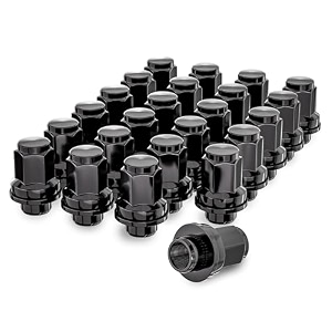 20pcs 12x125 black lug nuts m12x125 oem mag washer style factory wheel lug nuts 14634 tall 13163939 21mm hex for ex35 ex37 fx35 fx37 for 370z maxima pathfinder