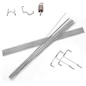 Stainless Steel Spring Hard Wire (Full Hard) 1.2mm Straight Wire, 400mm (15.7inch) 25pcs