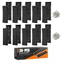 20pcs Boat Trailer Bunk Slides Kit -16 Pads (3"X10") + 4 Bunk Enders