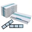 20PCS Disposable Mop Pads + 2 Filter Compatible with Vacmop (VVM252, VM200, VM250, VC205) – No Touch Cleaning Refills for Quick Daily Vacuum & Mop on Hard Floors (20)