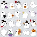 20PCS Halloween Thick Gel Clings Cute Gel Cling Stickers Reusable