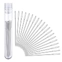 20Pcs Leather Sewing Needles Large Eye Hand Leather Stitching Needles, 5.2 cm
