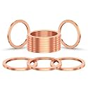 (20Pcs) M18 Oil Drain Plug Red Copper Crush Washers Coolant Seal Ring Gasket DFL-035