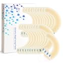 20PCS Ostomy Supplies,Ostomy Barrier Strips,Elastic Barrier Adhesive Tape Strips for Colostomy Bags Curved Ileostomy Tape for Stoma Urostomy Bag