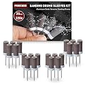 20PCS Sanding Sticks,320 Grit Sanding Drums for Dremel Rotary Tool