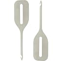 20PCS Serger Seam Hook Thread Puller, 6cm Stainless Steel Sewing Tool for Overlock Machines, Thread Tail Tucking Tool, Mini Thread Grabber Set