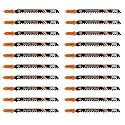 20PCS T Shank Jigsaw Blades Set - BGTEC HCS(SK5) Jig Saw Blades for Wood, Plastic Cutting(T144D)