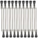 20PCS Wire Brushes with Extended Handle - Metal Rust Removal, Polishing, Cleaning - 6mm Diameter, 3mm Shaft, 100mm Length - Removes Burrs, Dust, and Oxide Layer - Handles Rough Surfaces