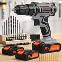 20V Cordless Drill Double 2000mAh Batteries 3834