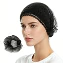 21" Disposable Non-Woven Bouffant Cap & Hair Net, 100 Count
