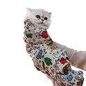 21.7" Cat Grooming Wrap Cat Wrap for Cutting Nails M(Within 6lbs)