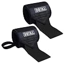 21-Inch Wrist Wraps and 24-Inch Lifting Straps Set for Weightlifting