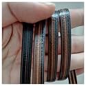 213ft PE Flat Rattan Woven Rope, Plastic Wicker Furniture Repair Rattan, Synthetic Rattan Replacement Material for Patio - Coffee Discoloration