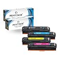 215A Toner Cartridge Compatible for Color LJ Pro Printers M155, MFP M182, MFP M183 (215A - 4 Color Combo)