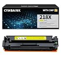 218A Toner Cartridge Replacement for HP 218A 218X Toner for Color Pro 3201dw; Color Pro MFP 3301cdw 3301fdw 3301sdw Printers (Yellow)