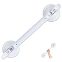 21inch Upgrade Suction Shower Grab Bar, Portable Shower Handle Bar Suction Grip Bar Bathtub Handle with Strong Hold Suction Cup Fitting and Rapid Release for Bathroom(Max Capacity :300lb