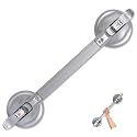 21inch Upgrade Suction Shower Grab Bar, Portable Shower Handle Bar Suction Grip Bar Bathtub Handle with Strong Hold Suction Cup Fitting and Rapid Release for Bathroom(Max Capacity :300lb