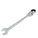 21mm Flex Head Ratchet Wrench 12 Point Chrome Vanadium Spanner
