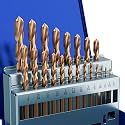 21Pcs(1/16"-3/8") Cobalt Drill Bit Set M35 HSS Jobber Length