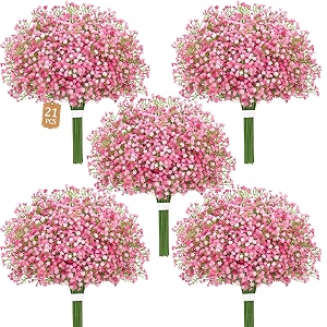 21Pcs Babys Breath Artificial Flowers Baby Breath
