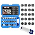 21PCS Wheel Locking Nut Key Kit Compatible with VW VAG Volkswagen