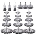 21Pcs Wire Brush for Drill Set