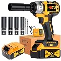 21V wireless impact wrench,Wireless drill/driver compatible with car (Battery 1+accessories)