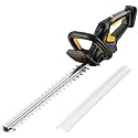 22" Cordless Hedge Trimmer Compatible with DEWALT 20V Battery, Tool Only