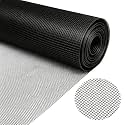22 Mesh Black Stainless Steel Window Screen, 3.28ft x 9.84ft Electrostatic Powder Coated Mesh, Rust &amp; Pet Proof Mosquito Insect Barrier for Windows, Doors, Patios, Easy Cut DIY Screen Replacement