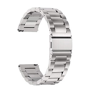22 mm stainless steel metal chain strap for noise colorfit pro 3  pro 3 alpha  pro 3 assist  nav  nav  excel  icon plus  pulse buzz  grande  pulse grand  ultra  ultra 2  ultra buzz  vision  caliber  for noisefit buzz  active  core  core oxy  endure  agile  fusion  evolve