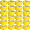 Oleitodh 22 Rolls Yellow Painters Tape Bulk 2 inch x 55 Yards, Painters Masking Tape No Residue Wall Painting Tape Artist Tape Trim Edge Finishing Tape for Wall Painting Decoration DIY Supplies
