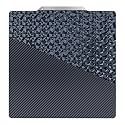 220mm (NO Magnetic Base) PEO (Diamond Pattern) &amp; PET (Carbon Fiber Pattern) 3D Printer Build Plate Adhesive Print Bed Artilery Genius A net A6 A8