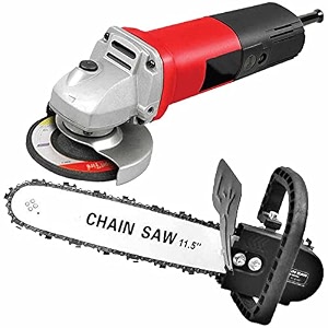 220v angle grinder 100mm corded electric angle grinder machine with 115 in electric chainsaw bracket universal 65mn adapter converter combo set 850watt 11000rpm
