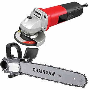 220v angle grinder 100mm corded electric angle grinder machine with 16 in electric chainsaw bracket universal adapter converter combo set 850watt 11000rpm