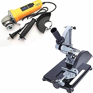 220v angle grinder 100mm corded electric angle grinder machine with 100-125 angle grinder diy cutting stand aluminium base disc size  4 inch100mm 850watt
