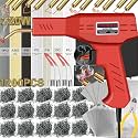 Plastic Welder Kit 220W, Hot Stapler Bumper Repair 800 Staples