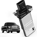 Mass Air Flow Sensor 3L3A-12B579-BA, MAF Sensor Fit for Ford F150/F250/E150/E250/Crown Victoria/Taurus/Escape/Mustang/Edge/Escape/Ranger, etc, Mass Airflow Sensor OEM Fit for Mazda/Lincoln/Mercury