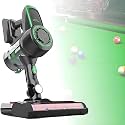 22kpa Cordless Billiard Table Cloth Cleaner, Electric Pool Table Vacuum with LED Light, 240W Brushless Motor, Ultimate Billiard Cloth Maintenance Tool, Green