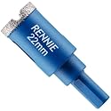 22mm Diamond Hole Saw Drill Bit With Tri Shank For Porcelain Tiles Ceramic Slate Stone Granite Marble Glass. Diamond Core Holesaw/Hole Cutter